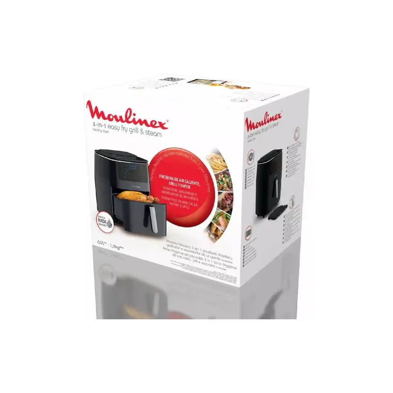Πολυφούρνος Moulinex Easy Fry Grill & Steam, Black (AL201810)