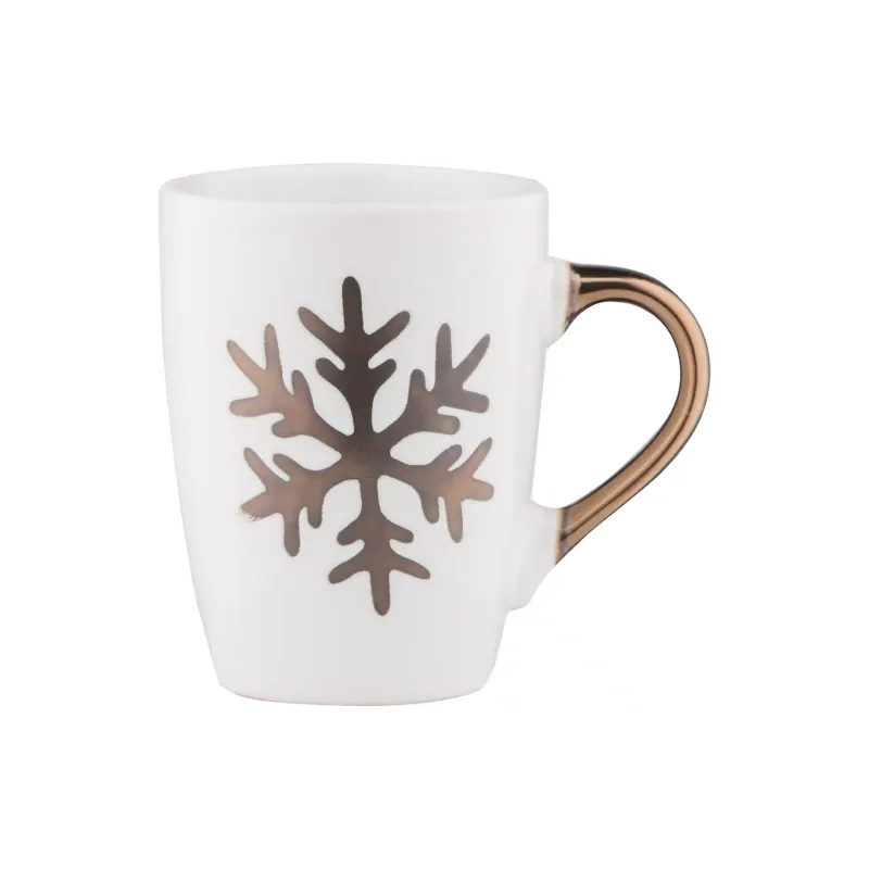 Xícara Ardesto Christmas Snowflake (AR3059AS)