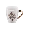 Xícara Ardesto Christmas Snowflake (AR3059AS)