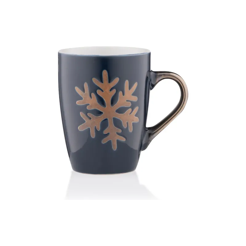 Xícara Ardesto Christmas Snowflake (AR3059AS)