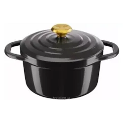 Saucepan with lid Tefal Air (E2554404), 3.1 l, Black