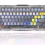 Teclado mecánico GravaStar Mercury K1 Pro (GSK1PRO_S_CGRY)