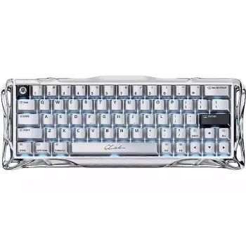 Magnetische Tastatur GravaStar Mercury V60 Pro, Star Black (GSV60PRO_XTAL_SLV)