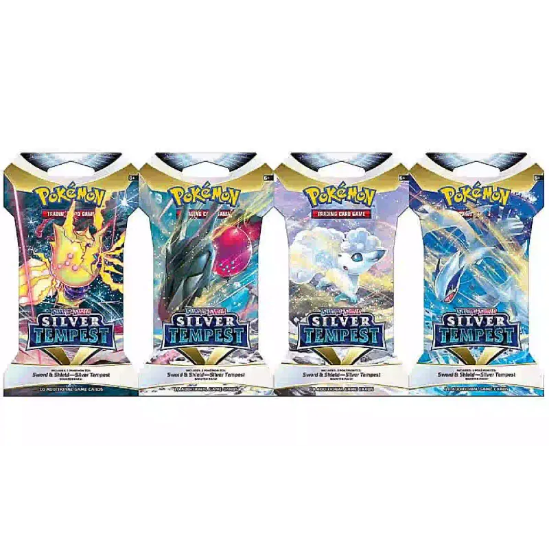 بوكيمون Pokemon TCG Silver Tempest Sleeved Booster Pack (820650850929)