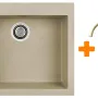 حوض المطبخ + الخلاط Adamant Univer, Sahara (4824296912102)