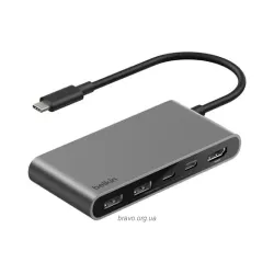 Διανομέας USB Belkin Multiport Dock (AVC022HQSGY)