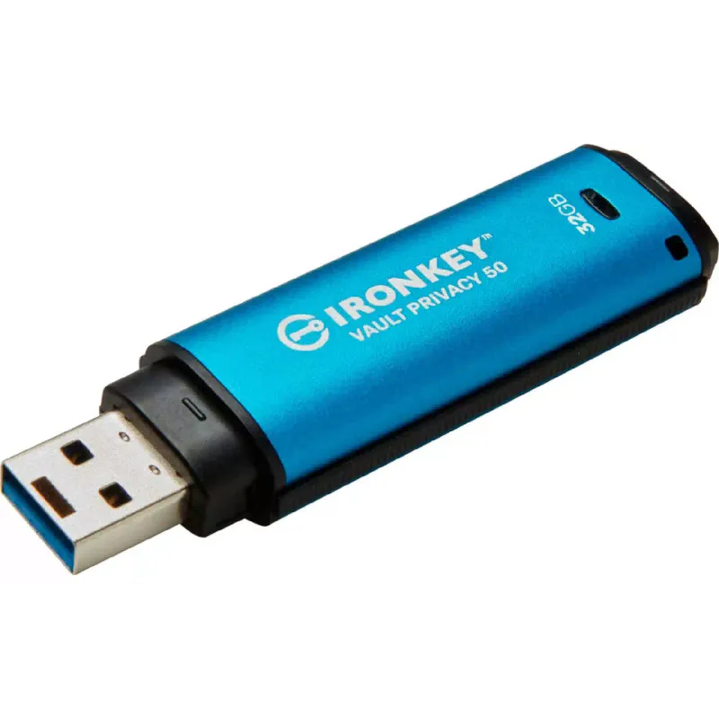 USB-meghajtó Kingston IronKey Vault Privacy (IKVP50/32GB)