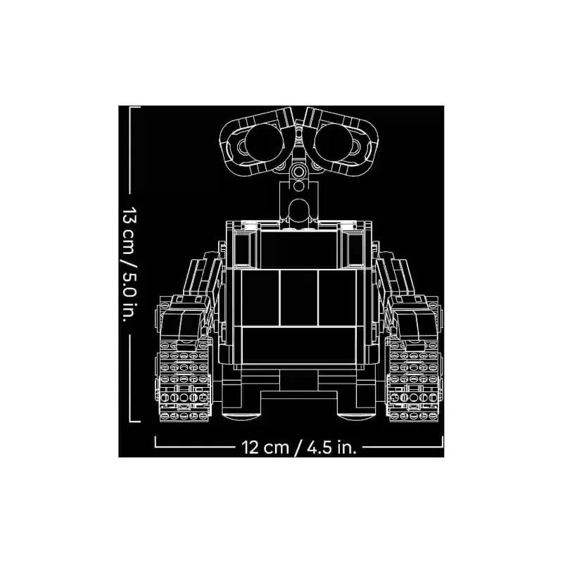 Constructor LEGO Disney Pixar WALL-E and EVE (43279)