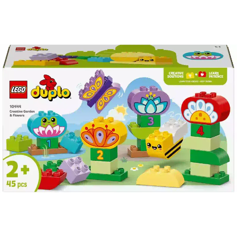 Construtor LEGO Duplo Creative Garden & Flowers- (10444-)