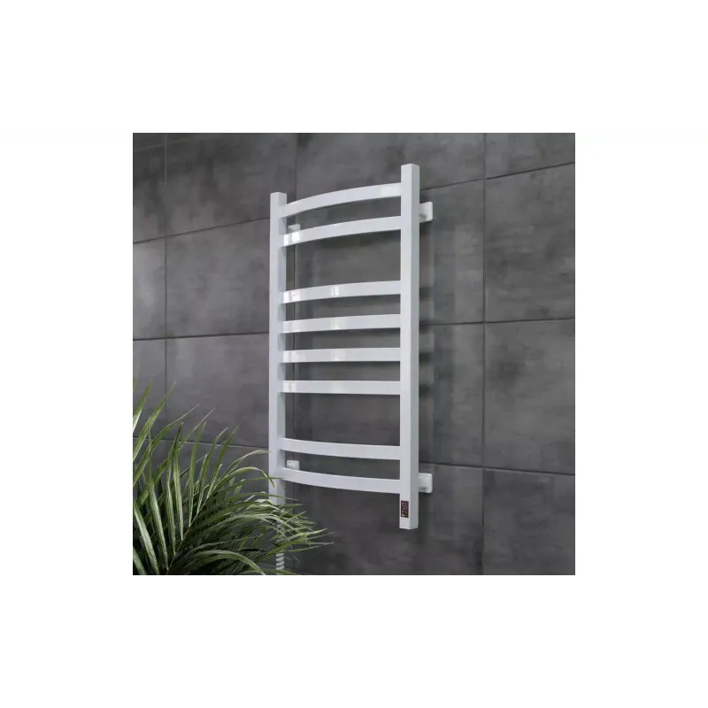 Heated towel rail Navin Avalon (12-103153-4880), White