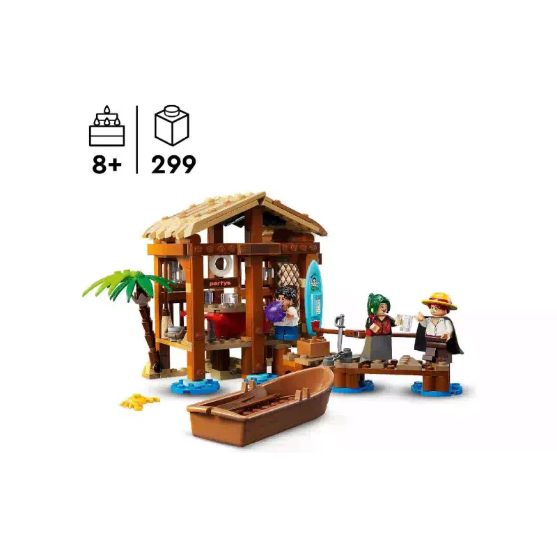 Κατασκευαστής LEGO One Piece Windmill Village Hut (75636-)