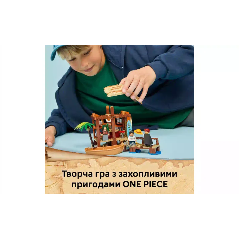 Κατασκευαστής LEGO One Piece Windmill Village Hut (75636-)