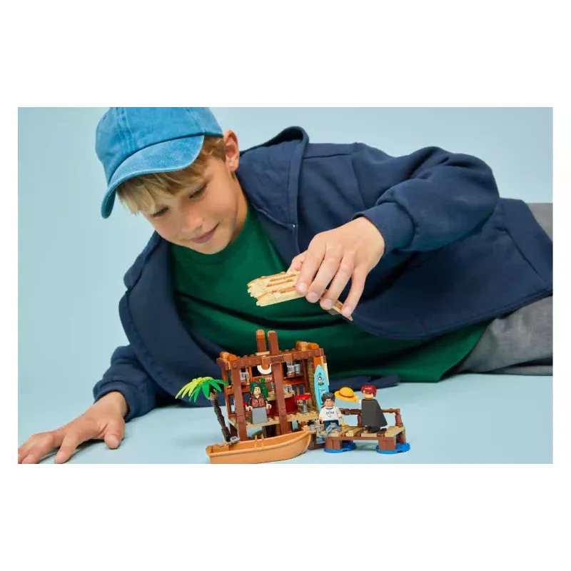 Κατασκευαστής LEGO One Piece Windmill Village Hut (75636-)