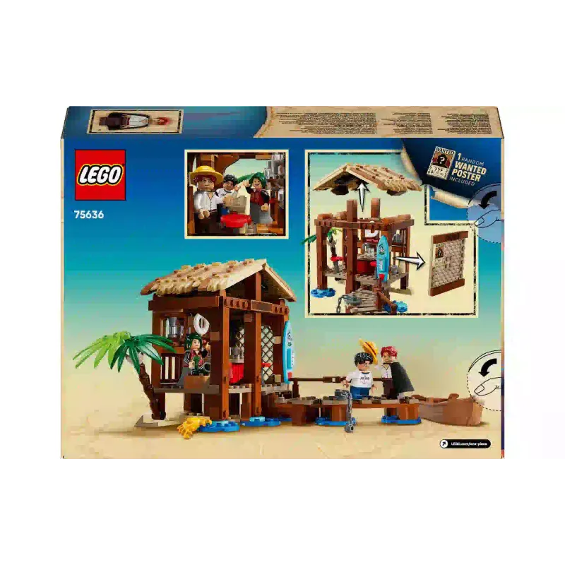 Κατασκευαστής LEGO One Piece Windmill Village Hut (75636-)