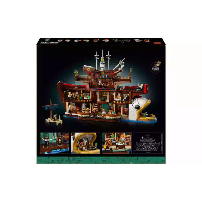 Конструктор LEGO One Piece The Baratie Floating Restaurant (75640-)