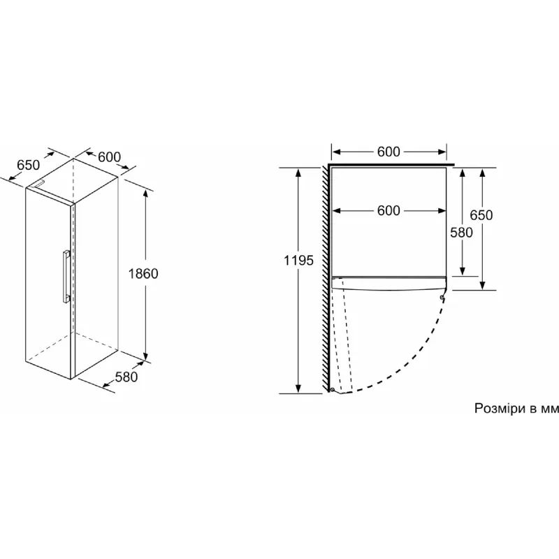 Θάλαμος ψυγείου Siemens, Stainless steel (KS36VVIEP)