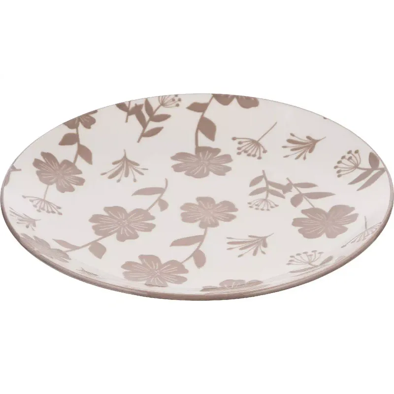 Plato de postre Ardesto Ravenna, White/Beige (AR1319R)