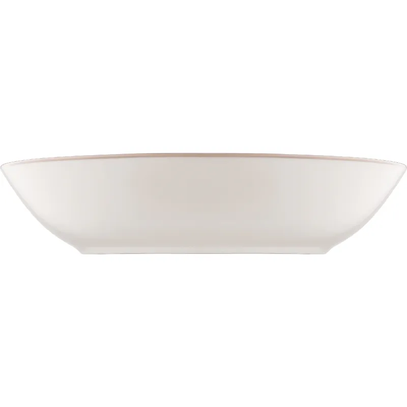 Plato de sopa Ardesto Ravenna, White/Beige (AR1320R)