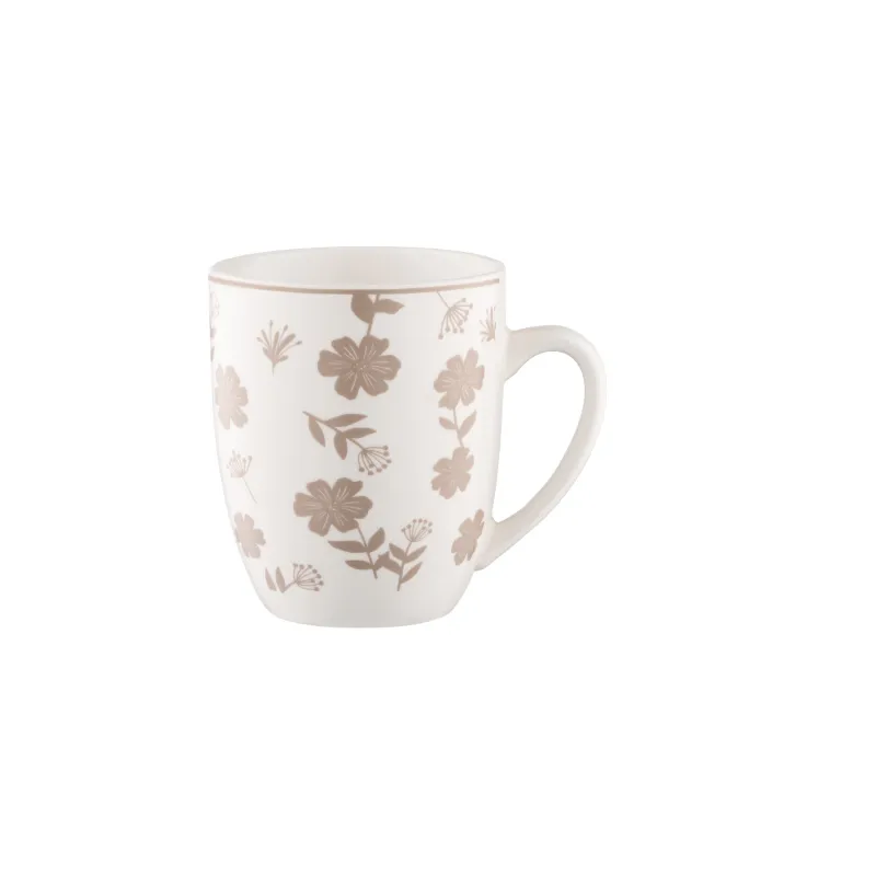 Cup Ardesto Ravenna (AR1336RS), 360 ml, White/Beige