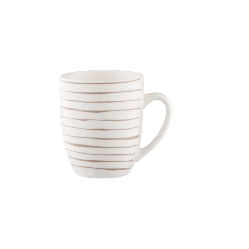 Cup Ardesto Ravenna (AR1336RS), 360 ml, White/Beige