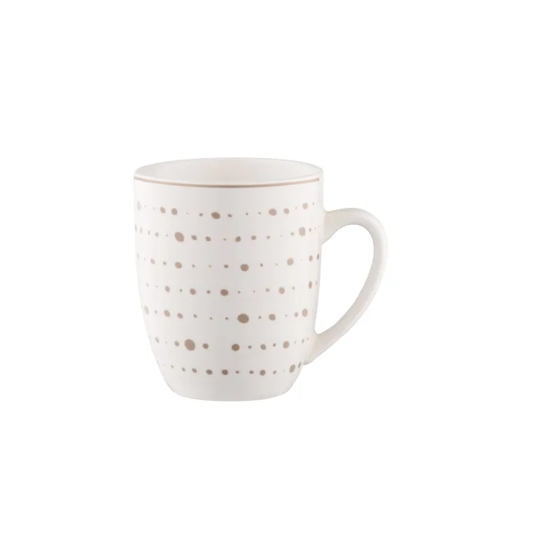 Cup Ardesto Ravenna (AR1336RS), 360 ml, White/Beige