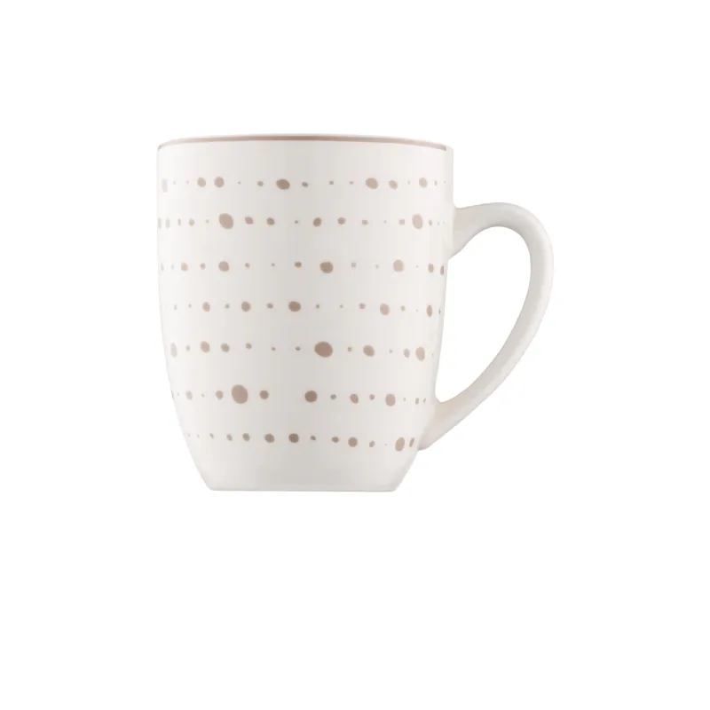 Cup Ardesto Ravenna (AR1336RS), 360 ml, White/Beige