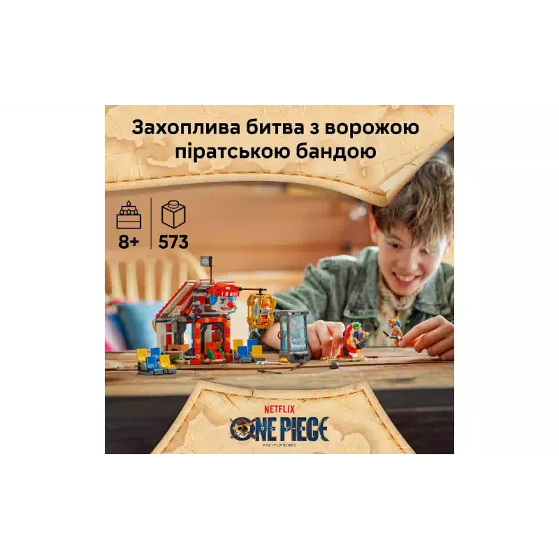 Konstruktor LEGO One Piece Buggy the Clown's Circus Tent (75637-)