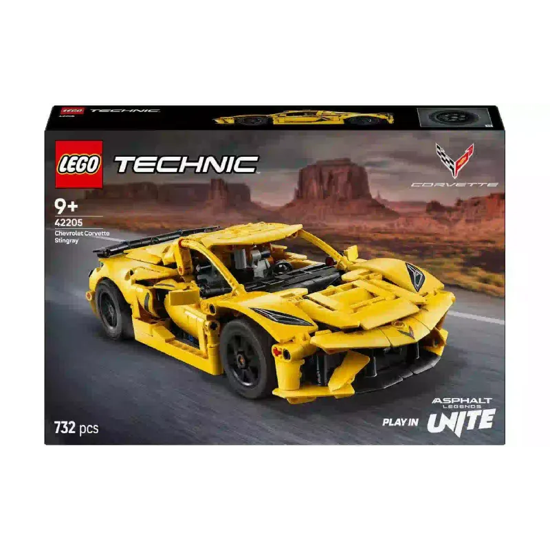 Konstruktőr LEGO Technic Chevrolet Corvette Stingray (42205)