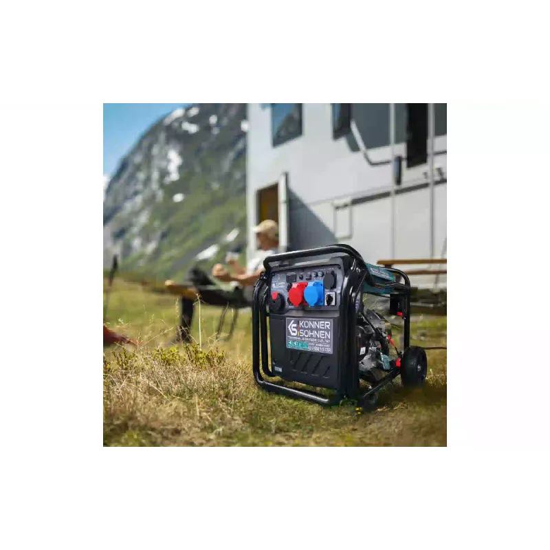 Бензинов инверторен генератор Konner&Sohnen (KS 8100iE 1/3 ATSR)