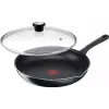 Сковорода з кришкою Tefal Day by Day (B5580623_SET), 28 см, алюміній/бакеліт, Black