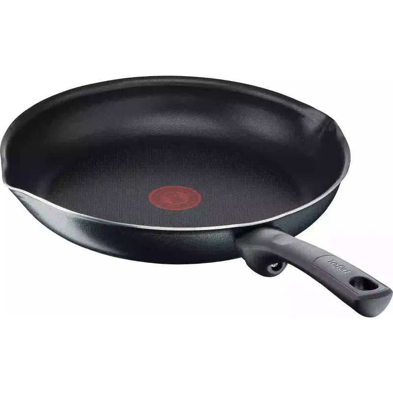 Сковорода з кришкою Tefal Day by Day (B5580623_SET), 28 см, алюміній/бакеліт, Black
