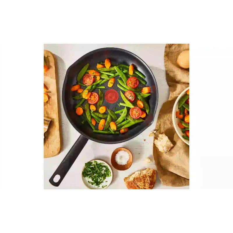 Ponev s pokrovom Tefal Day by Day, Black (B5580423_SET)