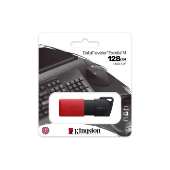 Накопичувач USB Kingston 128Gb Black (DTXM/128GB)
