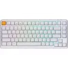 لوحة المفاتيح الميكانيكية Keychron, White (J1-Q3-UA)