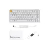 لوحة المفاتيح الميكانيكية Keychron, White (J1-Q3-UA)