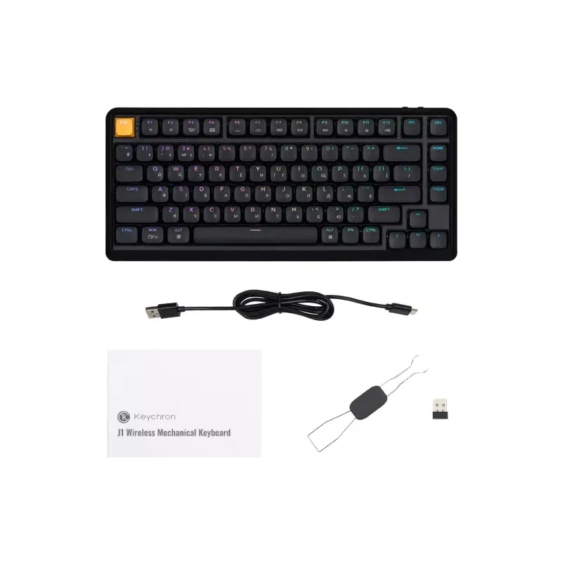 Mechanical keyboard Keychron (J1-H4-UA), Black