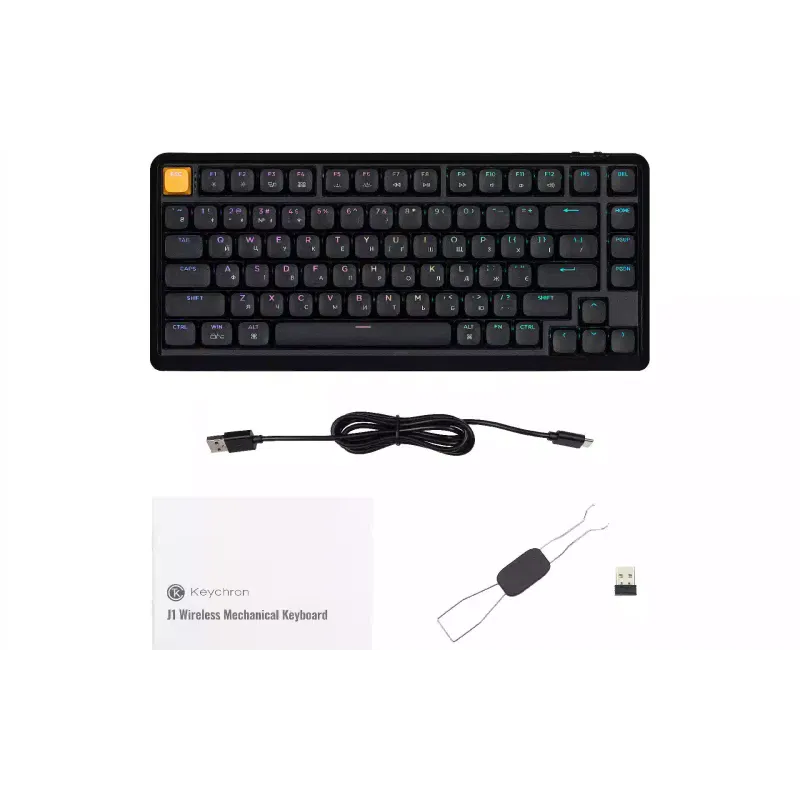 Механична клавиатура Keychron, Black (J1-H1-UA)