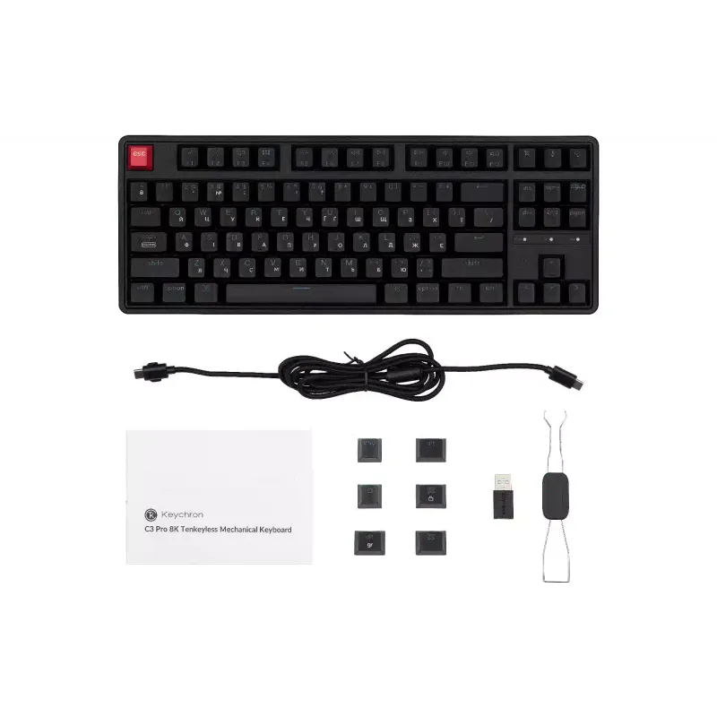 Механична клавиатура Keychron, Black (C3PX-H1-UA)