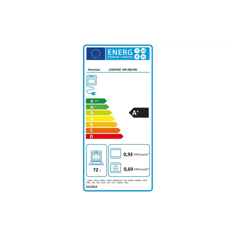 Forno Electrolux (LOE8P38Z)