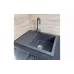 حوض المطبخ + الخلاط Adamant Minimal, Graphite (1824296912313)
