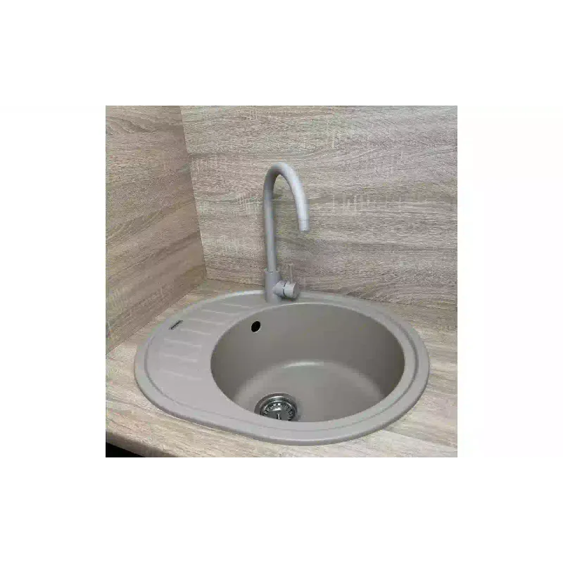 حوض المطبخ + صنبور + موزع Adamant Ovum, Sahara (1824296900402)