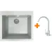 Кухонная мойка + смеситель Adamant Univer (4824296912110)