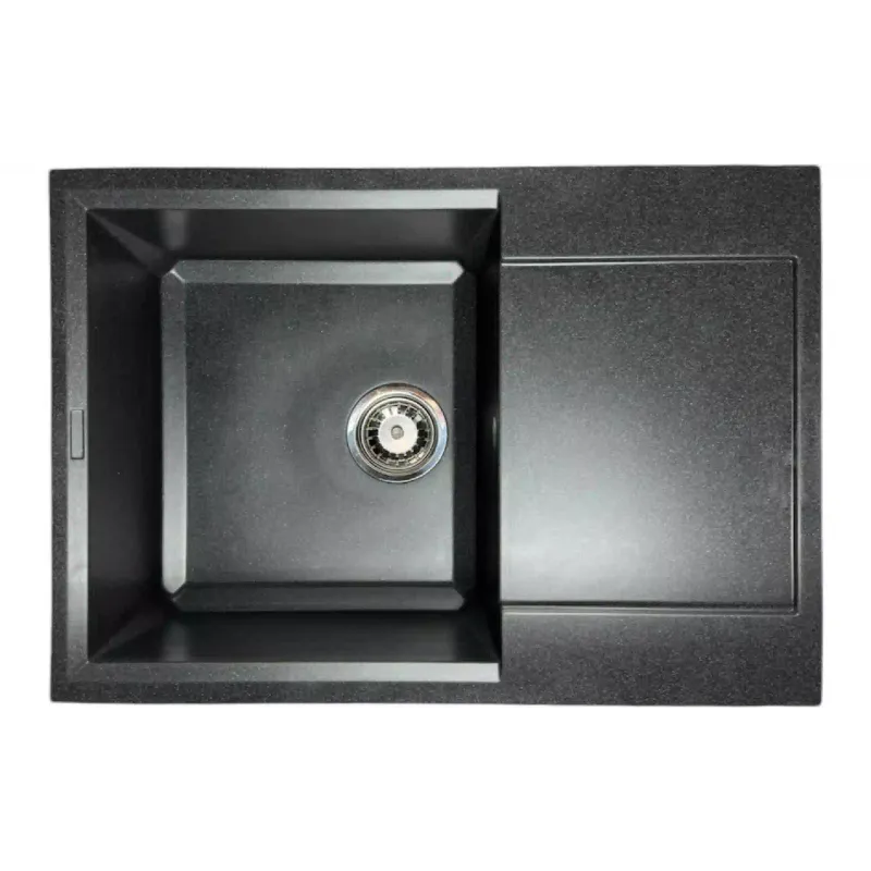 Pia de cozinha + torneira + dispensador Adamant Horizon Medium, Graphite (4824296104513)