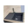 Кухонна мийка + змішувач + дозатор Adamant Horizon (182496901513), Graphite