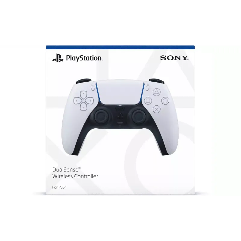 Mando para juegos PlayStation 5 Dualsense BT, White (1000050246)