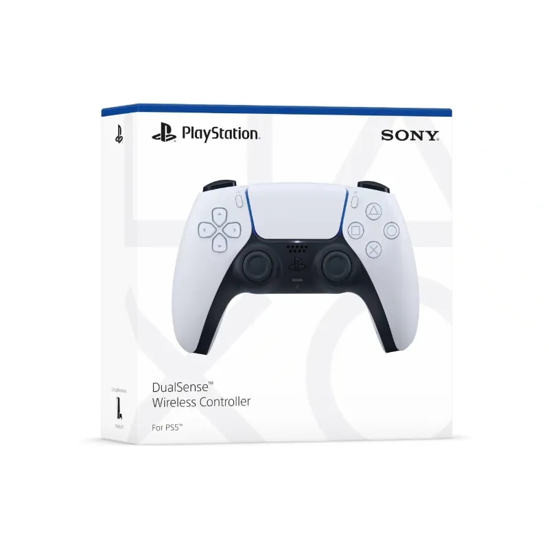 Mando para juegos PlayStation 5 Dualsense BT, White (1000050246)