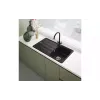 Кухненски кран Franke Lina J Clear Water 2.0, Matte Black (120.0730.807)