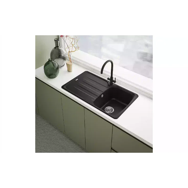 Кухненски кран Franke Lina J Clear Water 2.0, Matte Black (120.0730.807)
