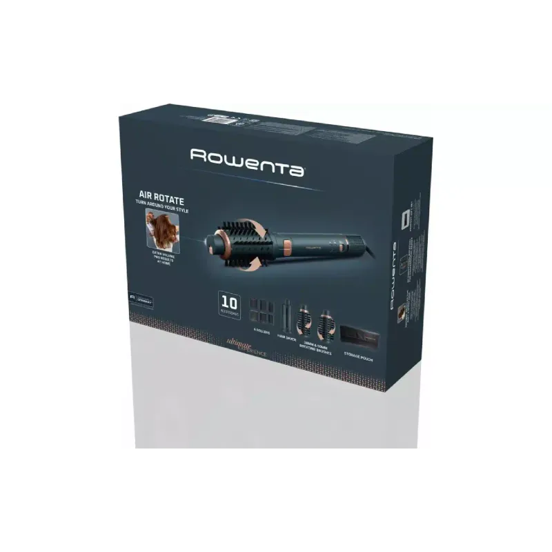 Фен-щітка Rowenta Air Rotate (UB9920E0), 1300 Вт, Black