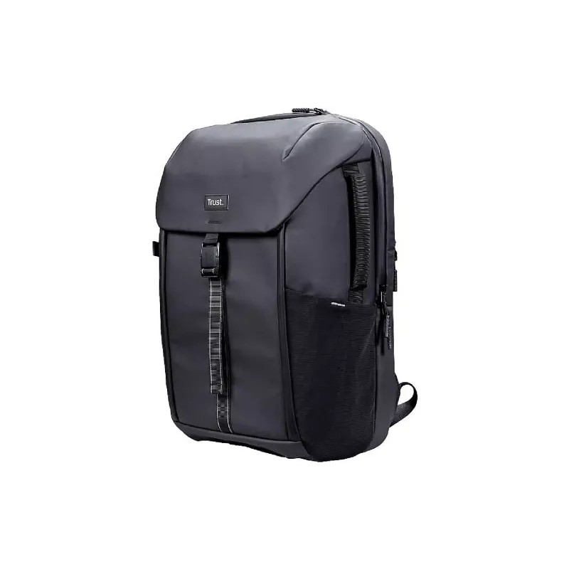 حقيبة ظهر للكمبيوتر المحمول مقاس 17 بوصة Trust Jersey Travel, Black (25669_TRUST)